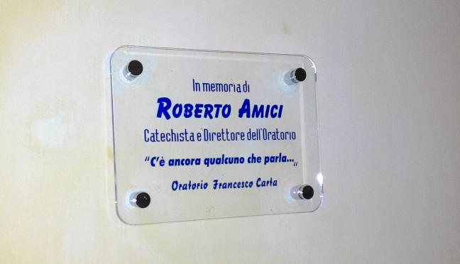 Ricordo di Roberto Amici